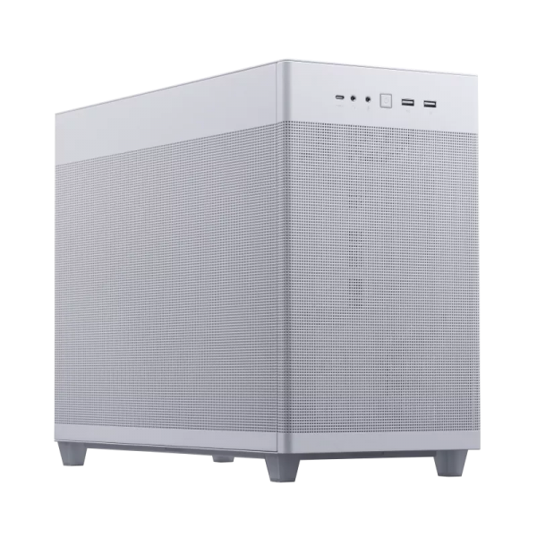 ASUS AP201 PRIME CASE TG WHITE Mini Tower Bianco [90DC00G3-B39010]