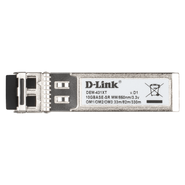 D-Link DEM-431XT modulo del ricetrasmettitore di rete Fibra ottica 10000 Mbit/s SFP+ [DEM-431XT/10]