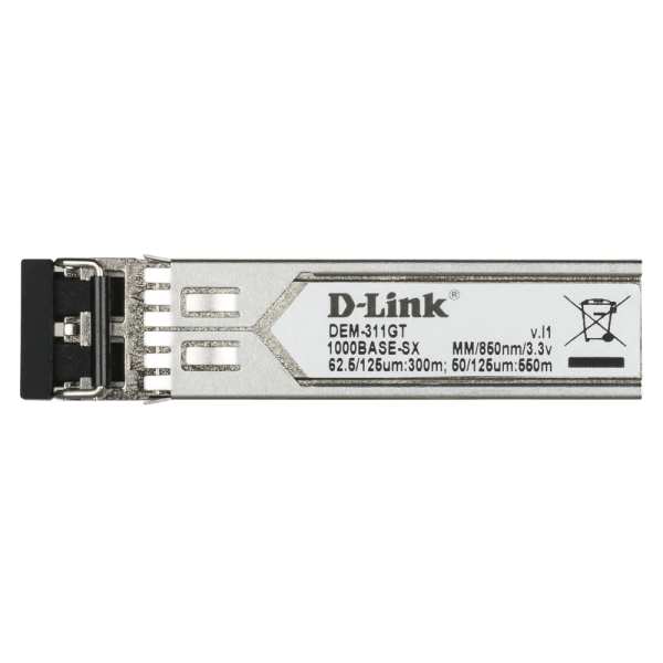 D-Link DEM-311GT modulo del ricetrasmettitore di rete Fibra ottica 1000 Mbit/s SFP 850 nm [DEM-311GT/10]