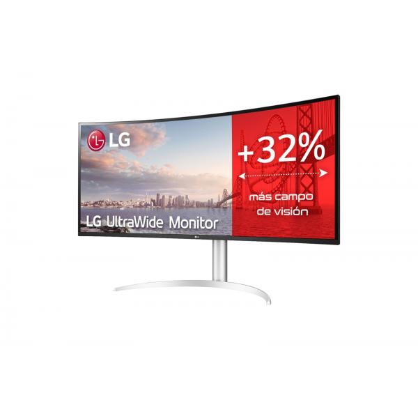 Lg WP95CP - 40 pulgadas - Curvo - Monitor LED UltraWide 5K Nano IPS - 5120x2160 - Blanco - Thunderbolt 4 - HAS [40WP95CP-W] 