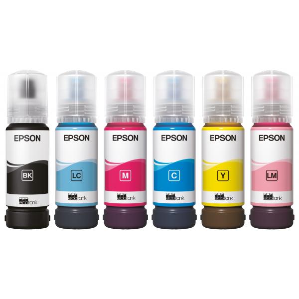 EPSON FLACONE INK CIANO 70ML PER SERIE ECO TANK, 107 [C13T09B240]