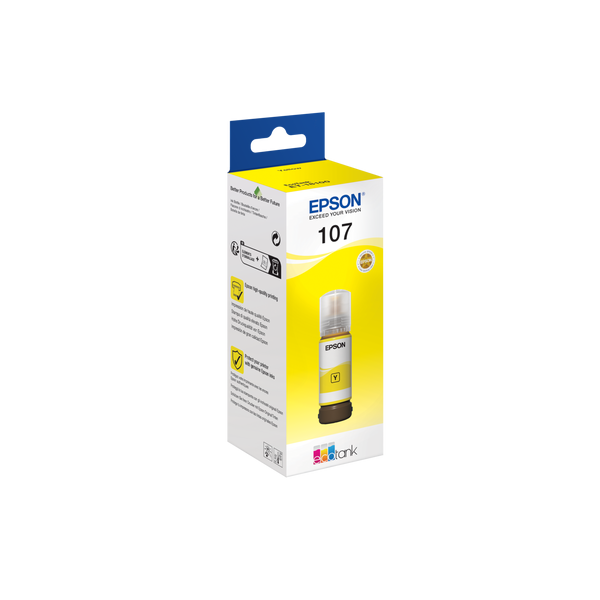 Epson 107 cartuccia d'inchiostro 1 pz Originale Giallo [C13T09B440]