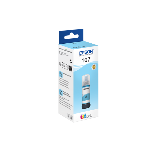 Epson 107 cartucho de tinta 1ud Original Cian Claro [C13T09B540] 