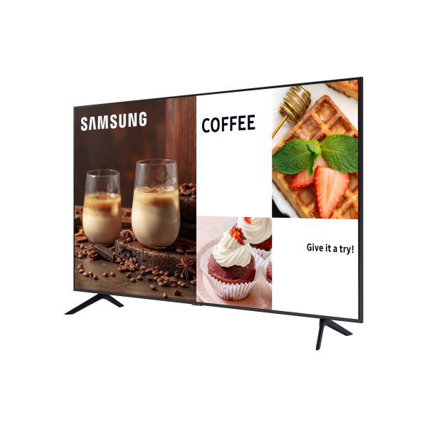 Samsung LH55BECHLGUXEN visualizzatore di messaggi Pannello piatto per segnaletica digitale 139,7 cm (55") LED Wi-Fi 4K Ultra HD Nero Processore integrato Tizen [LH55BECHLGUXEN]