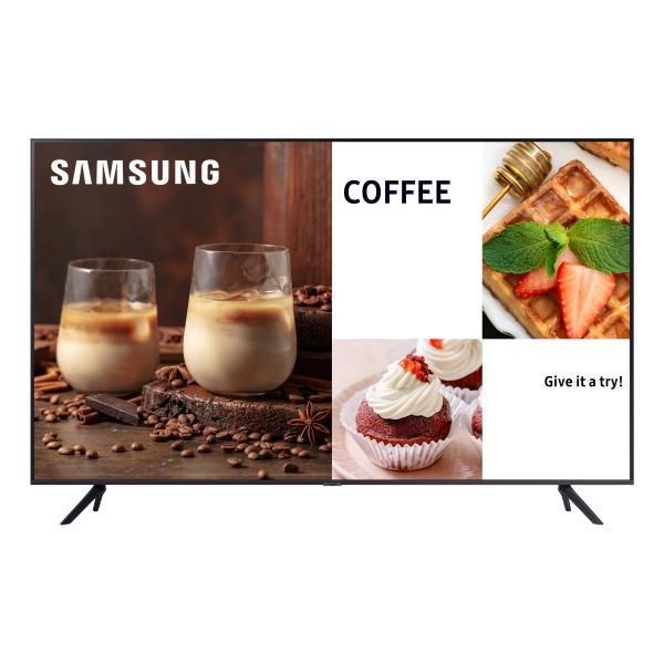 Samsung LH55BECHLGUXEN visualizzatore di messaggi Pannello piatto per segnaletica digitale 139,7 cm (55") LED Wi-Fi 4K Ultra HD Nero Processore integrato Tizen [LH55BECHLGUXEN]