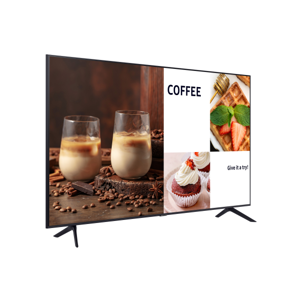 Samsung LH75BECHLGUXEN Pantalla de mensajes Pantalla plana de señalización digital 190,5 cm (75") LED Wi-Fi 4K Ultra HD Negro Procesador Tizen integrado [LH75BECHLGUXEN] 