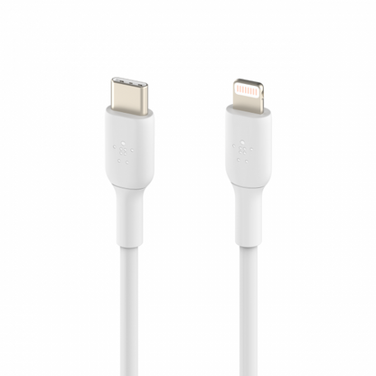 Belkin CAVO IN PVC DA USB-C A LIGHTNING 2M [CAA003BT2MWH]