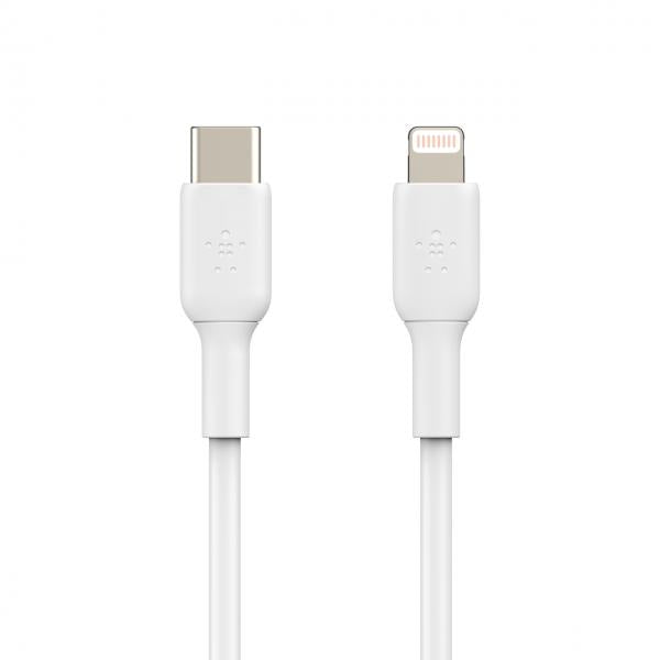 Belkin CAVO IN PVC DA USB-C A LIGHTNING 2M [CAA003BT2MWH]