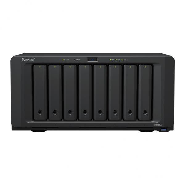 Synology DiskStation DS1823XS+ Servidor y almacenamiento NAS Torre Conexión LAN Ethernet Negro V1780B [DS1823XS+] 