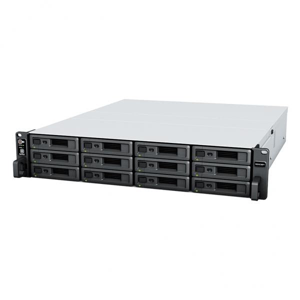 Synology RackStation RS2423+ server NAS e di archiviazione Armadio (2U) Collegamento ethernet LAN Nero, Grigio V1780B [RS2423+]