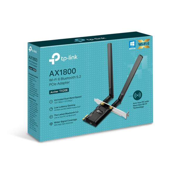 TP-Link Archer TX20E Interno WLAN / Bluetooth 1800 Mbit/s [ARCHERTX20E]