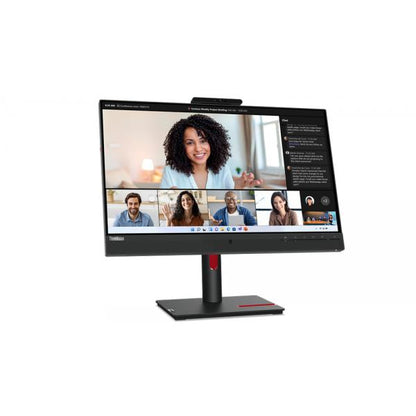 Lenovo ThinkVision T24mv-30 - 23.8 inch - Full HD IPS LED Monitor - 1920x1080 - Pivot / HAS / RJ45 / USB-C / Webcam [63D7UAT3EU]