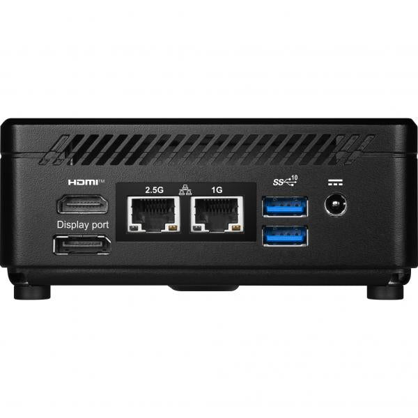 MSI Cubi 5 12M-004EU Intel Core i3 i3-1215U 8 GB DDR4-SDRAM 256 GB SSD Windows 11 Pro Mini PC Negro [CUBI512M-004EU] 