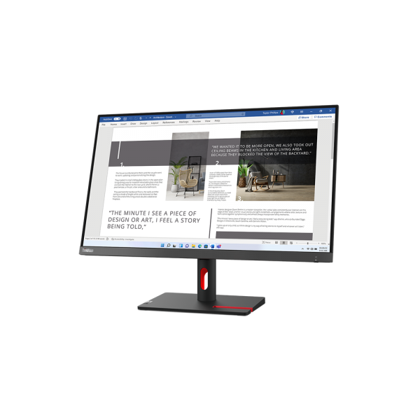 Lenovo ThinkVision S27i-30 pantalla LED 68,6 cm (27") 1920 x 1080 Pixeles Full HD Gris [63DFKAT4EU] 