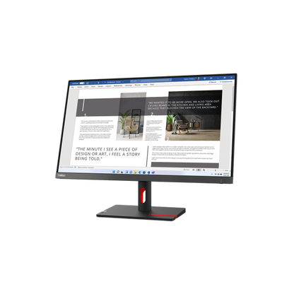 Lenovo ThinkVision S27i-30 pantalla LED 68,6 cm (27") 1920 x 1080 Pixeles Full HD Gris [63DFKAT4EU] 