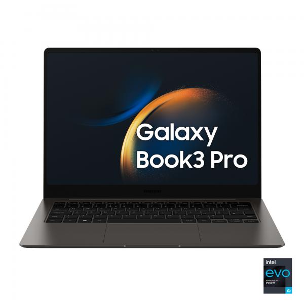 Samsung Galaxy Book3 Pro 14" Intel EVO i5 13.a generación 8GB 512GB Grafito [NP940XFG-KC2IT]