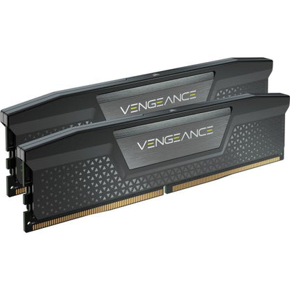 CORSAIR RAM VENGEANCE DDR5 64GB 2 x 32GB DDR5 6400 CL32-40-40-84 1.40V INTEL XMP - BLACK [CMK64GX5M2B6400C32]