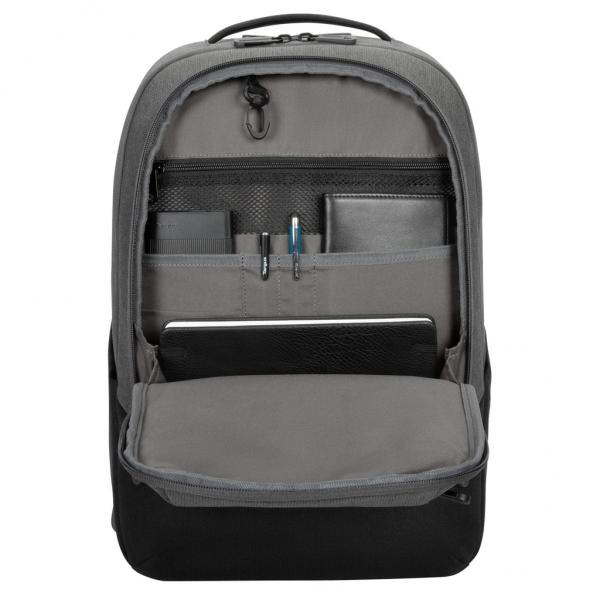 Mochila Targus Cypress Hero de 15,6 pulgadas con localizador Find My - Gris [TBB94104GL] 