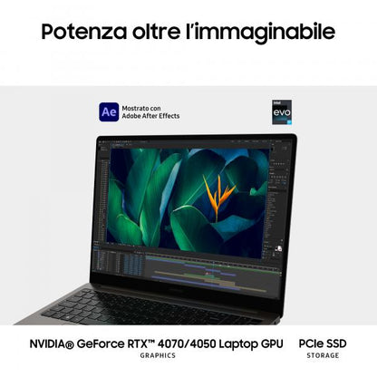 Samsung Galaxy Book3 Ultra 16" Laptop i7 16GB 512GB Windows 11 Pro Graphite [NP964XFH-XA4IT]