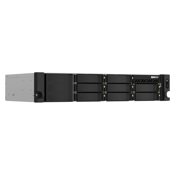 QNAP TS-864EU-8G NAS and storage server Cabinet (2U) Ethernet LAN connection Black [TS-864EU-8G] 