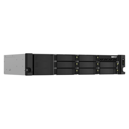 QNAP TS-864EU-8G NAS and storage server Cabinet (2U) Ethernet LAN connection Black [TS-864EU-8G] 