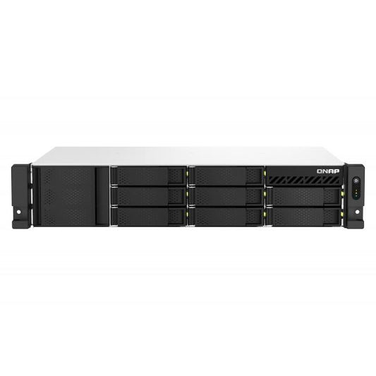 QNAP TS-864EU-8G server NAS e di archiviazione Armadio (2U) Collegamento ethernet LAN Nero [TS-864EU-8G]