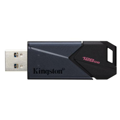 Kingston Technology DataTraveler 128GB Portable USB 3.2 Gen 1 Exodia Onyx [DTXON/128GB]