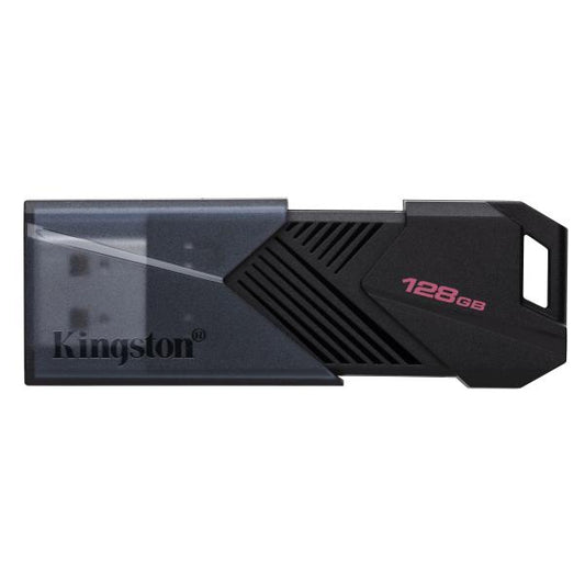 Kingston Technology DataTraveler 128GB Portable USB 3.2 Gen 1 Exodia Onyx [DTXON/128GB]