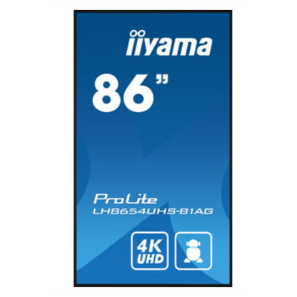 ProLite 86 inch - 4K Ultra HD Professional Digital Signage Display - 3840x2160 [LH8654UHS-B1AG] 
