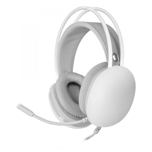 AURICULARES GAMING MARSGAMING+MIC MH-GLOW BLANCO FULL CHROMA 360 [MH-GLOW] 