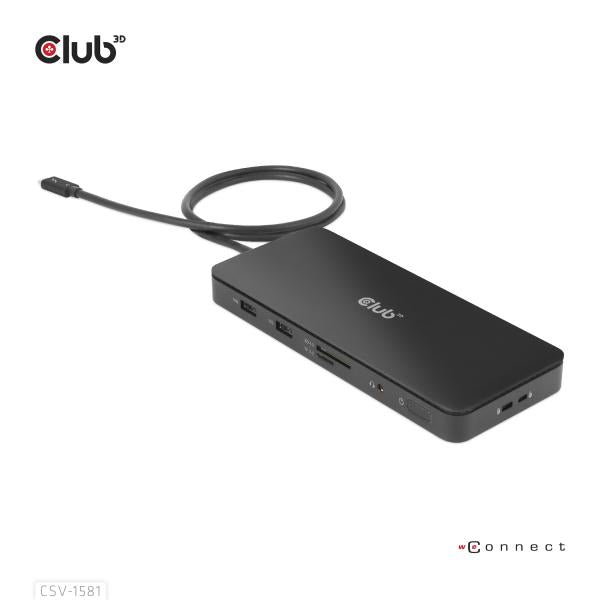 CLUB 3D THUNDERBOLT TM 4 CERTIFIED 11-in-1 DOCKING STATION [CSV-1581]