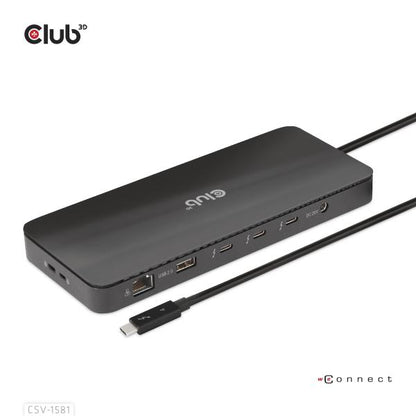 CLUB 3D THUNDERBOLT TM 4 CERTIFIED 11-in-1 DOCKING STATION [CSV-1581]