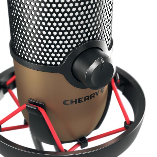 Cherry UM 9.0 PRO RGB Microphone - Black/Copper [JA-0720]