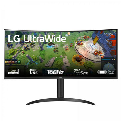 Lg WP65CP - 34 pulgadas - Curvo - Monitor LED VA UltraWide Quad HD - 3440x1440 - HAS [34WP65CP-B]