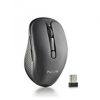 NGS MOUSE EVO RUST BLACK WIRELESS RECHARGEABLE MICES [EVO RUST BLACK]