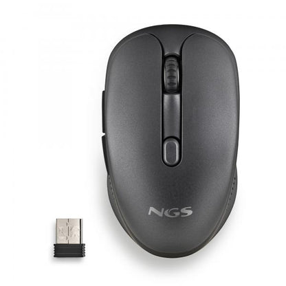 NGS MOUSE EVO RUST BLACK WIRELESS RECHARGEABLE MICES [EVO RUST BLACK]