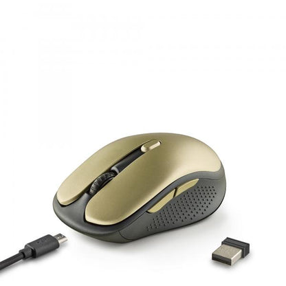 NGS MOUSE EVO RUST GOLD WIRELESS RECHARGEABLE MICES [EVO RUST GOLD]