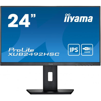 iiyama ProLite XUB2492HSC-B5 pantalla LED 61 cm (24") 1920 x 1080 Pixeles Full HD Negro [XUB2492HSC-B5] 