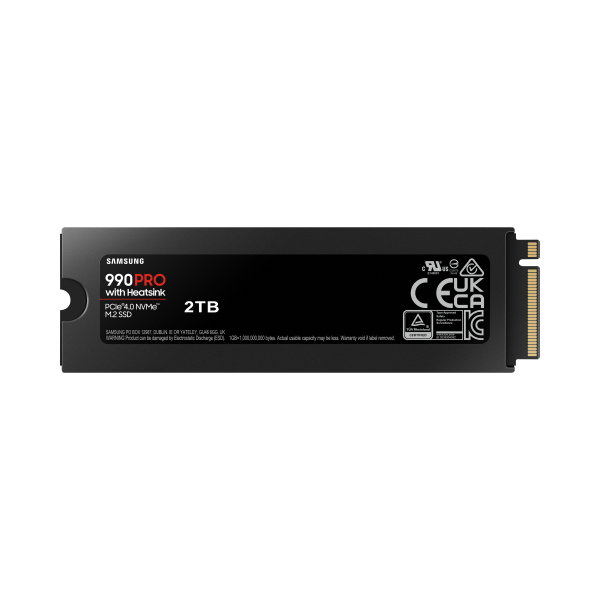 Samsung 990 PRO NVMe 2TB con disipador de calor, SSD interno [MZ-V9P2T0GW]