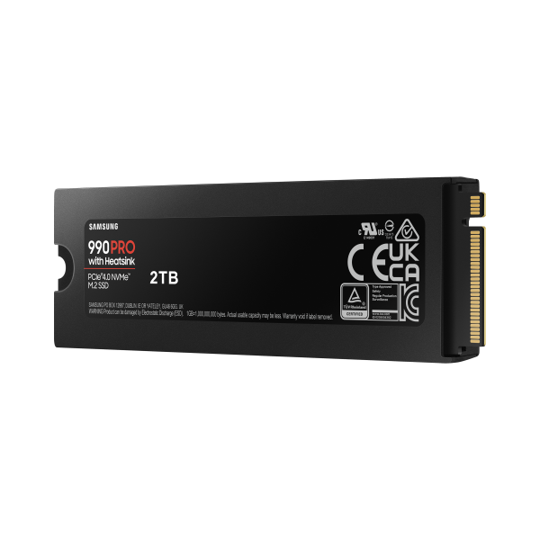 Samsung 990 PRO NVMe 2TB con disipador de calor, SSD interno [MZ-V9P2T0GW]