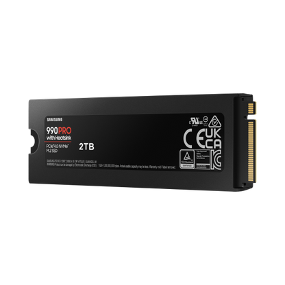 Samsung 990 PRO NVMe 2TB con disipador de calor, SSD interno [MZ-V9P2T0GW]