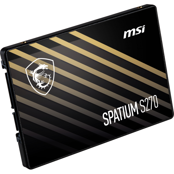 MSI SPATIUM S270 SATA 2.5 480GB unidades de estado sólido 2.5" Serial ATA III 3D NAND [S78-440E350-P83] 