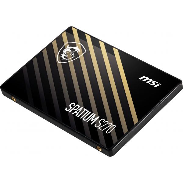 MSI SPATIUM S270 SATA 2.5 480GB unidades de estado sólido 2.5" Serial ATA III 3D NAND [S78-440E350-P83] 