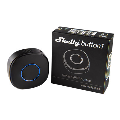 Shelly BLU Button1 Nero ShellyBLUButton1 [ShellyBLUButton1]