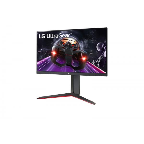 Lg GN65R - 24 pulgadas - Monitor LED para juegos Full HD IPS - 1920x1080 - 144 Hz - Pivote / HAS [24GN65R-B] 