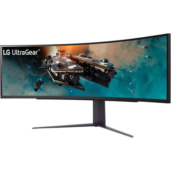 Lg GR85DC - 49 inch - Curved - Dual Quad HD VA LED Gaming Monitor - 5120x1440 - 240Hz - HAS [49GR85DC-B.AEU]