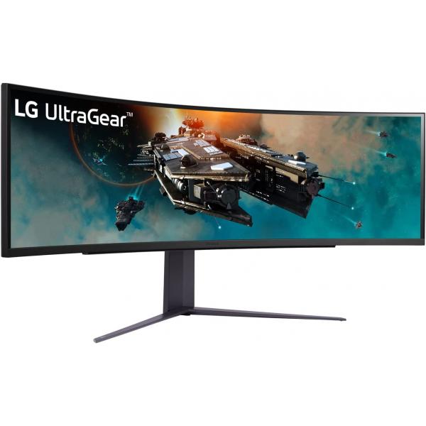 Lg GR85DC - 49 inch - Curved - Dual Quad HD VA LED Gaming Monitor - 5120x1440 - 240Hz - HAS [49GR85DC-B.AEU]