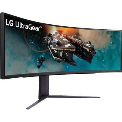 Lg GR85DC - 49 inch - Curved - Dual Quad HD VA LED Gaming Monitor - 5120x1440 - 240Hz - HAS [49GR85DC-B.AEU]