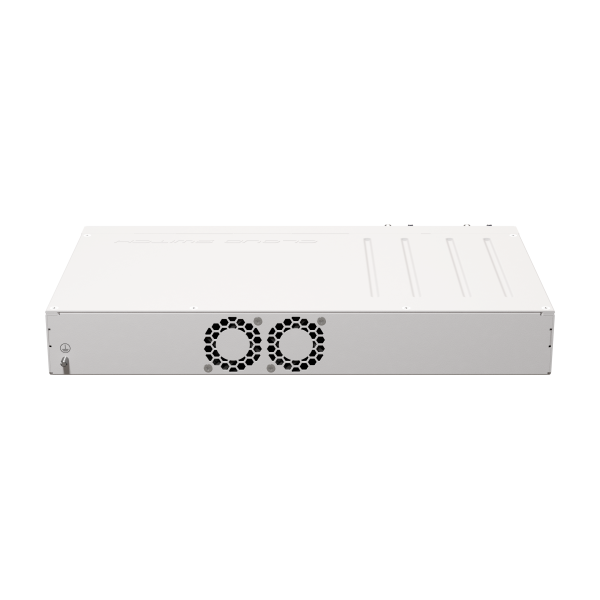 MikroTik - Cloud Router Switch 510-8XS-2XQ-IN with QCA9531 650 MHz CPU, 128 MB RAM, 98DX4310 switch chip, 2 x 100G QSFP28 ports, 8 x 25G SFP28 ports, 1 x 100Mbit Eth port for management, Rou [CRS510-8XS-2XQ-IN]