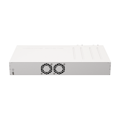 MikroTik - Cloud Router Switch 510-8XS-2XQ-IN with QCA9531 650 MHz CPU, 128 MB RAM, 98DX4310 switch chip, 2 x 100G QSFP28 ports, 8 x 25G SFP28 ports, 1 x 100Mbit Eth port for management, Rou [CRS510-8XS-2XQ-IN]